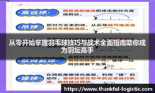 从零开始掌握羽毛球技巧与战术全面指南助你成为羽坛高手